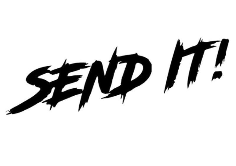 Send it sticker