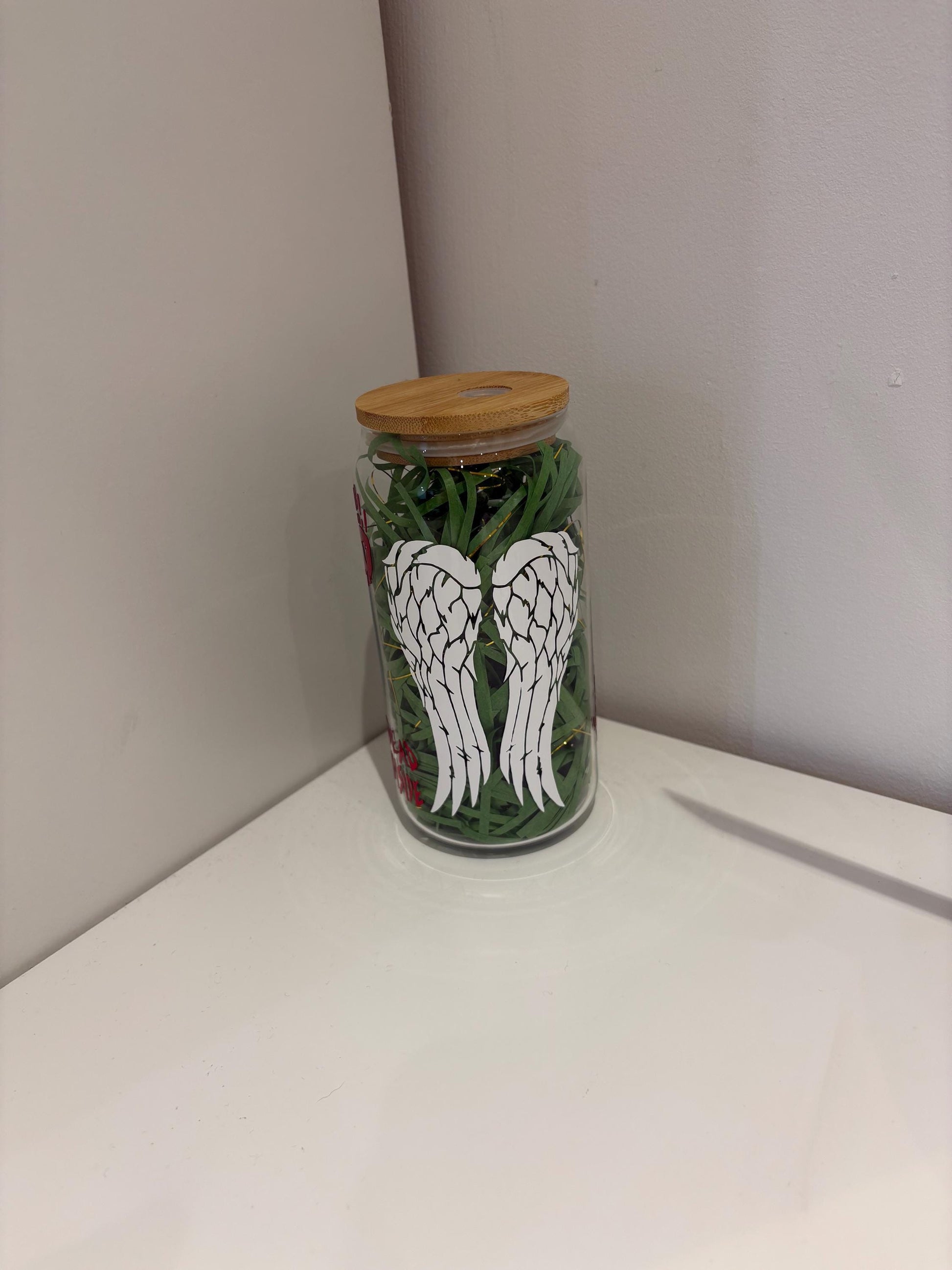 Walking dead glass