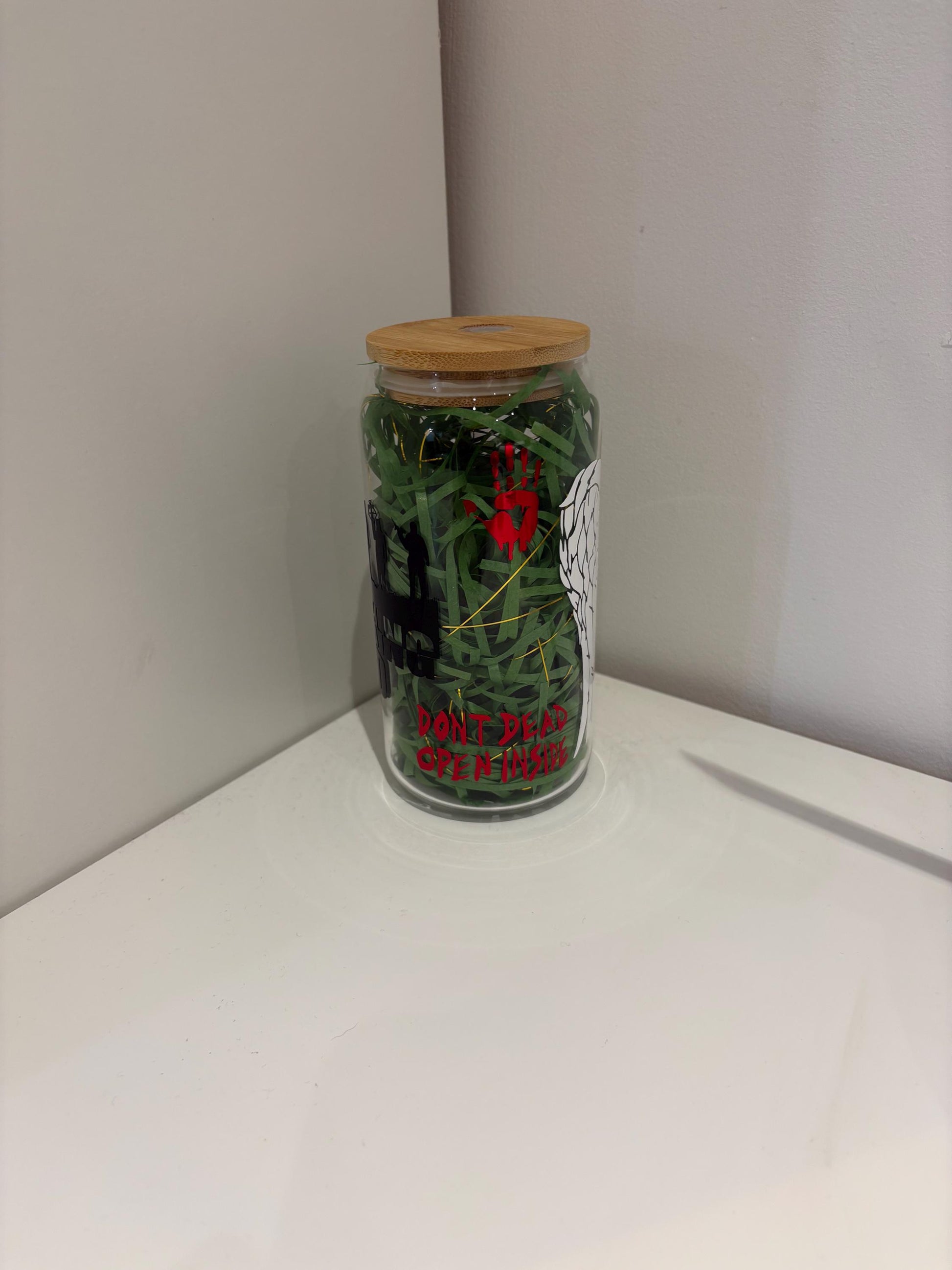Walking dead glass
