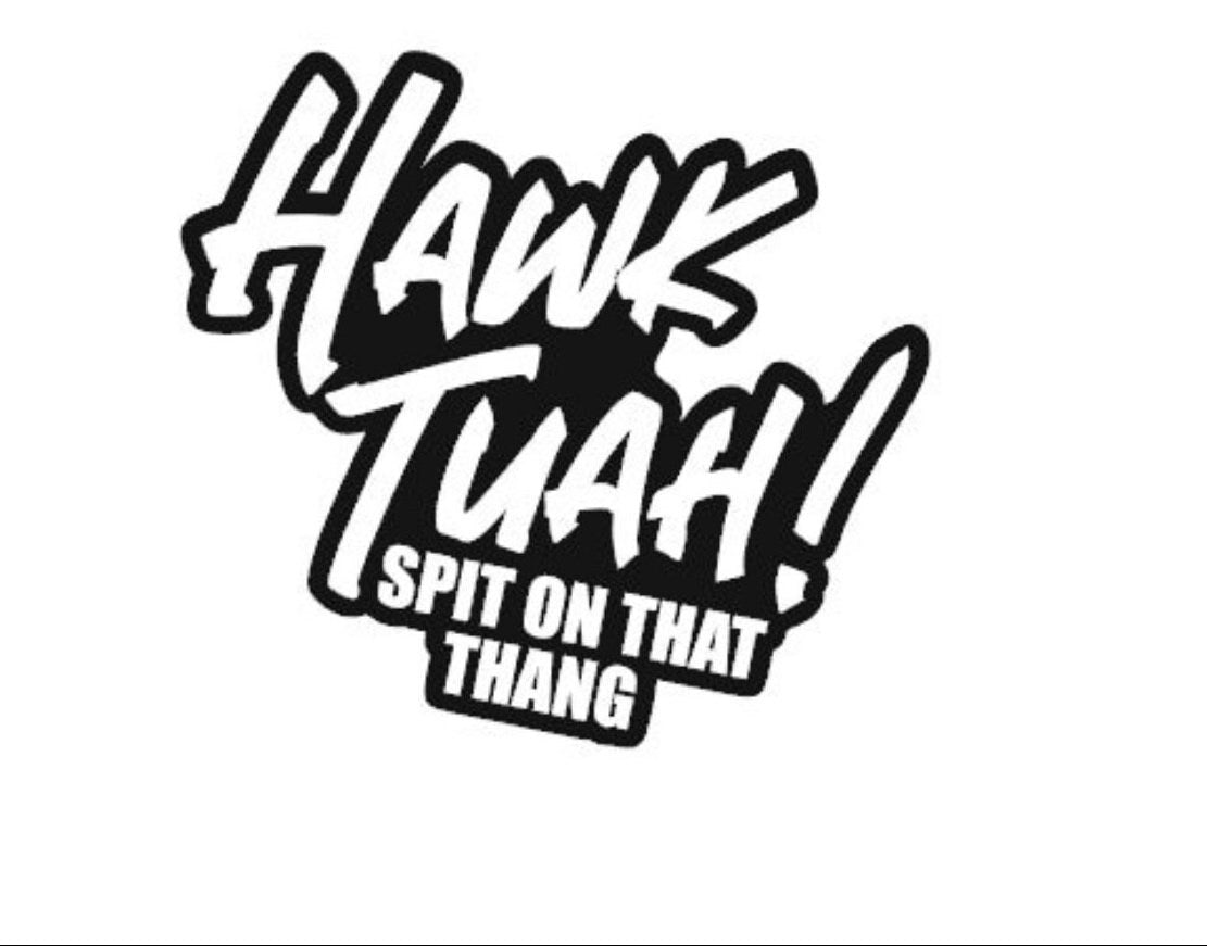 Hawk tuah sticker