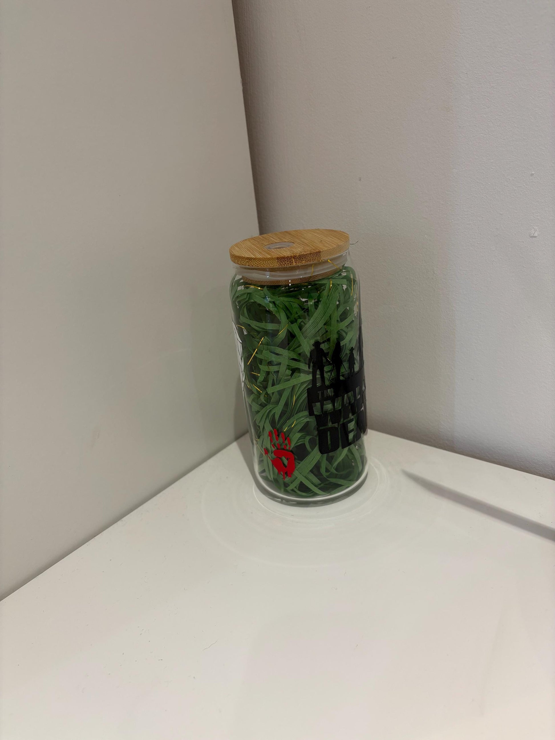 Walking dead glass